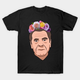 Andrew Cuomo With Flower Crown T-Shirt